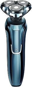 Heads Floating Shaving Hair Razor USB Rechargeable Electric Shaver Grooming Kit Dry Wet Waterproof Cordless Rotary Shavers with
