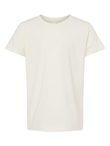 BELLA+CANVAS Youth Jersey T-Shirt - VINTAGE WHITE - S