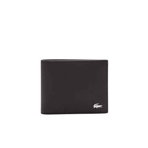 Lacoste FG mały portfel męski, Ciemny brąz, Rozmiar uniwersalny