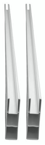 6ft Vinyl Privacy Fence Pocket Rails for Privacy...