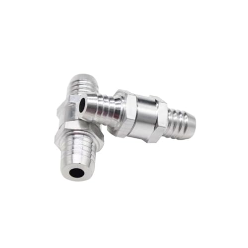 Clapet anti-retour 8mm en aluminium de haute précision mécanique