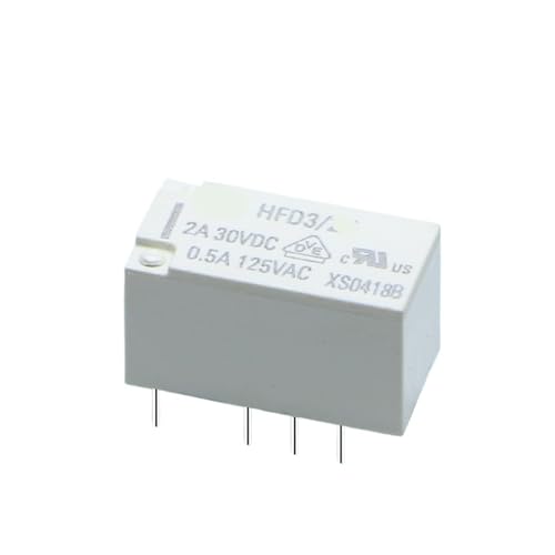 Relé HFD3-12V de dos grupos de conversión independientes de alta sensibilidad con 8 patas