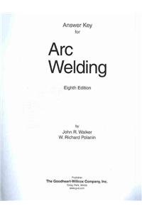 Arc Welding 1605251909 Book Cover