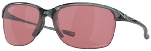 Oakley OO9191 Sunglasses Bundle: OO 9191 UNSTOPPABLE 919122 Crystal Black/Prizm Dark Golf Policarbonate Standard and Large Red leash Accessory kit