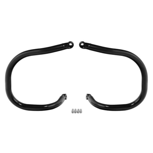 Motorschutz Highway Crash Bar kompatibel mit Indian Chief Bobber Dark 2022 2023 2024 2025 Sport Chief 2023 2024 2025 Super Chief Limited 2022 2023 2024 2025(Black)