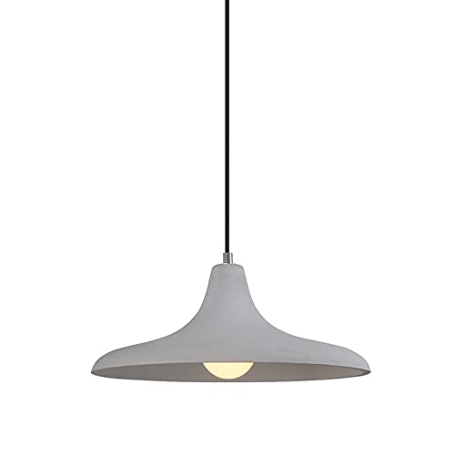 Suspension ciment E27 NAMFHZW avec hauteur réglable pour éclairage loft