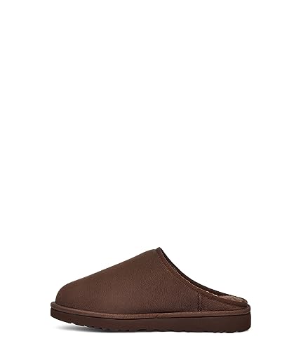 Image of UGG Men's Classic Slip On Slipper, Burnt Cedar, 10