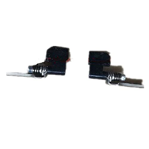 Charnières LCD pour Dell Alienware M17x R1 Sourcingmap gauche et droite en argent