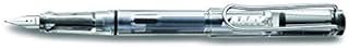 LAMY vista fountain pen 012  popular youth fountain pen in a transparent version with ergonomic grip  nib size F