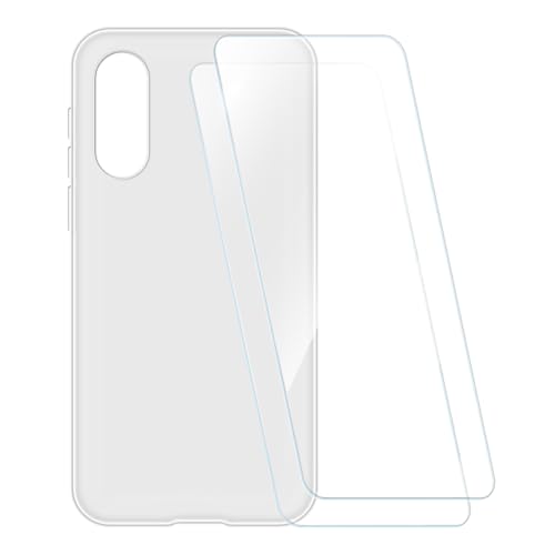 ESCAMOT Funda Estampada + 2 Protectores de Pantalla Vidrio Templado Compatible con Meizu 16S Pro, Carcasa Suave Antigolpes y Película HD (Blanco)