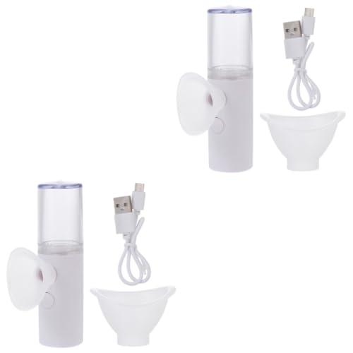 Beatifufu 2 Juegos Crema hidratante para ojos humectante facial profundo rostro rociador de niebla para los ojos ocular profesional humidificador facial rociador de ojos
