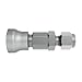Tylok QC Series Quick Connect Body, 316L Stainless Steel - 1/4" Body, 1/4" CBC-Lok Port (Valved)