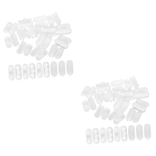 MUSISALY 200pcs Beaded Chain Connectors Clips for Vertical Roman Blinds and Lightweight Household Accessories Easy to Adjust for Compatibility