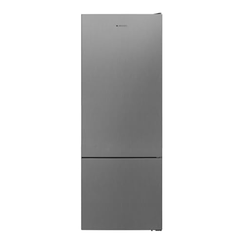 Aspes Frigorífico Combi 2 Puertas Inox AC186700ENFX. Capacidad 472 Litros, No Frost, Multi AirFlow, Puerta Reversible, Bajo Nivel Sonoro, Eficiencia Energética Clase E