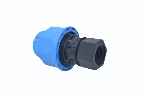 Hydure Compression Fittings Female Threaded Adapter for HDPE & PP Pipes | Durable Leak-Proof Pipe Connector | 1 1/4" | (40mm)-picture-23