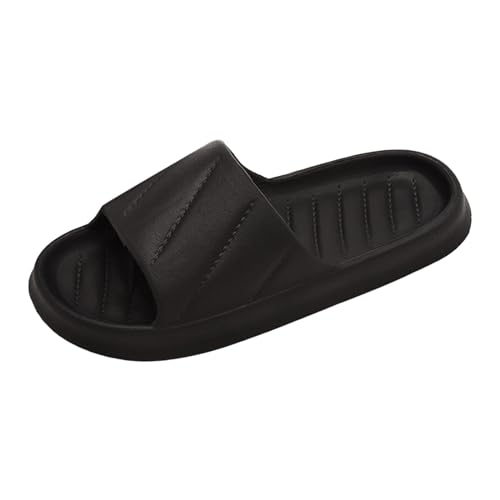 Pillow Slippers for Women and Men Cloud Slipper Non Slip Thick Sole Shower Slides Shoes Bathroom Sandals Easy to Clean