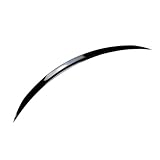  Auto Heckspoiler Spoiler für Mercedes Benz C Klasse Coupé C205 200 260 300 2015-2021, Auto Kofferraumspoiler Heckflügel Kofferraumspoiler Flügel Lippe HeckflüGel Wasserfestem Heckflosse,B