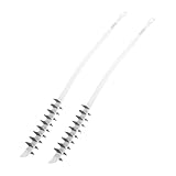 Homoyoyo 2pcs Washing Machine Cleaning for Washer and Dryer Vents Dirt Removal Tool for Washing Machine Maintenance Compact and Convenient Design