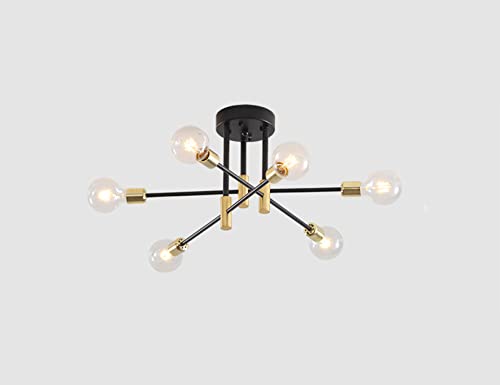 Lustre LED noir E27 pour illuminer chaleureusement votre cuisine et salon