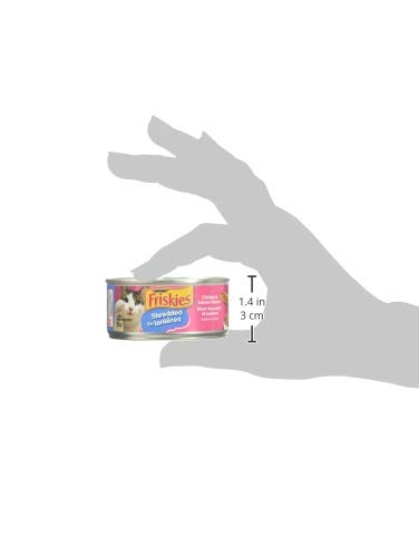 Friskies Shredded Wet Cat Food, Chicken & Salmon Dinner - 156 g Can (24 Pack) image 8