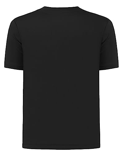 Image of QBK 2T to Youth Neon Shirt Kids UPF 50+ Dry Fit Athletic Short Sleeve Rash Guard T Shirts for Boys Girls Sports Undershirt