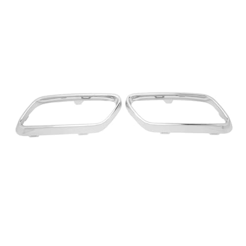 Cache-échappement Mercedes W206 AMG Line style sport chic argent