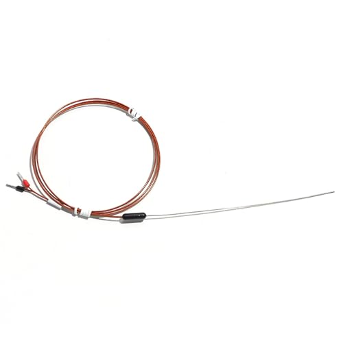 Termopar tipo J de alta precisión con cabezal plástico y blindaje estructural de 200mm