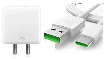 Image of Original 65w | Super Charging Adapter | VOOC Flash Charger | USB Type A to Type C | Compatible with op po Reno6 Z op po Reno 2 & More