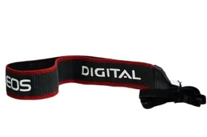 SUPERNIC DSLR Camera Belt/Strap 1.5 Inches for Canon DSLR Cameras Strap Shoulder Belt Strap (Black, Red) (Pack of 1)