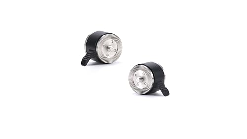 Quick Adjust Rosette Adapter - Black | Secure Connection | Compatible | Enhanced Comfort | Durable & Lightweight (Pair)