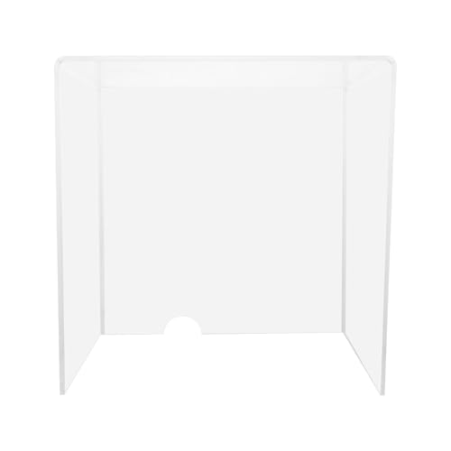 PATKAW Protector de Escudo de Escala Acrílico Transparente para Básculas Electrónicas, Resistente al Polvo y Viento, Adecuado para Uso en Interiores y Exteriores