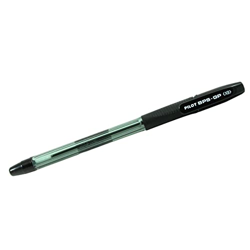 Pilot BPS - GP Grip Extra Broad Ballpoint 1.6 mm Tip (Box of 12) - Black