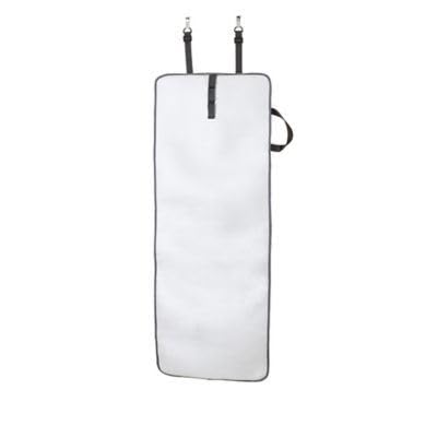 lakeland Over-Door Garment Steamer Pad Rolls up for Storage and can be used as Over-Door Garment Steamer Pad Rolls Up for Storage and can be used as Table Top Ironing Mat