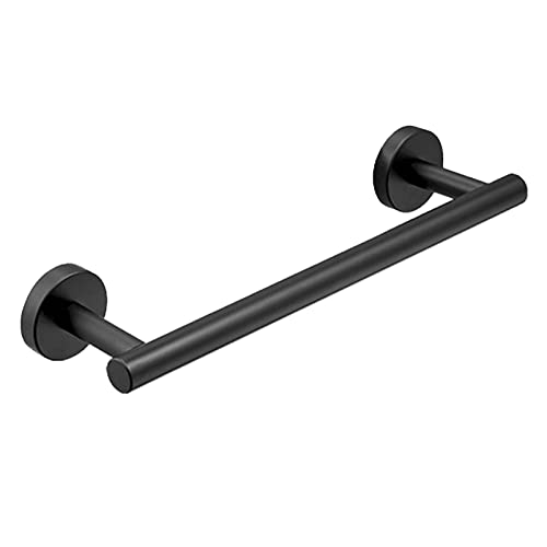 304 rail serviette en acier inoxydable noir mat support mural pour salle de bain et cuisine