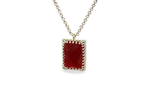 Collier de Grenat en Or pour la Mode au Quotidien et Soirées Chic