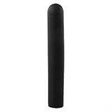 Cubiertas de repuesto de plástico para máquina de remo de mano para mangos de ergómetro de 28 mm, parte de equipo de fitness (negro)