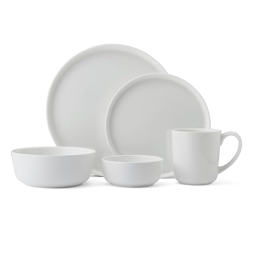 Mikasa Samantha Bone China Lightweight Chip Resistant 40 Piece Dinnerware Set, Service for 8 by Mikasa - Image 2