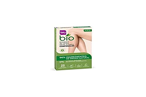 Taky Bio Natural 0% Bandas De Cera Corporales Depilatorias 20 Uds - 5 ml