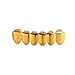 Hip Hop Mouth Grillzs For Men And Women Removable Top And Bottom Tooth Caps Unisex Dentals Accessory Fashion Jewelry