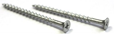 #10 x 5" Deck Screws/Phillips/Bugle Head/Steel/Dacrotized / 500 Pc. Carton