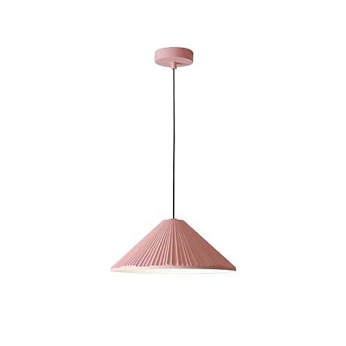 Suspension LED nordique rose 21cm idéale pour éclairer votre table de cuisine et salon