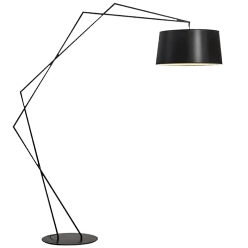 Lampa stojąca Lampy podłogowe Europejska Lampa Podłogowa Czarne Metalowe Wysokie Lampy Z Solidną Podstawą Lampa Stojąca Malowana Żelazna Lampa O Wysokim Słupie Lampą do Czytania lampa stojąca podłogow
