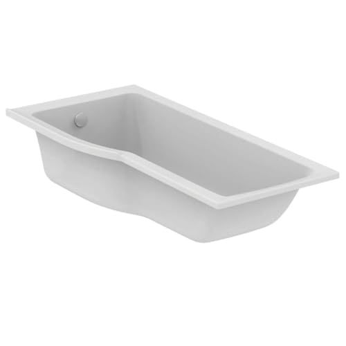 Ideal Standard Baignoire pour Bain/Douche 170 x 80 asymétrique Connect Air Gauche Blanc