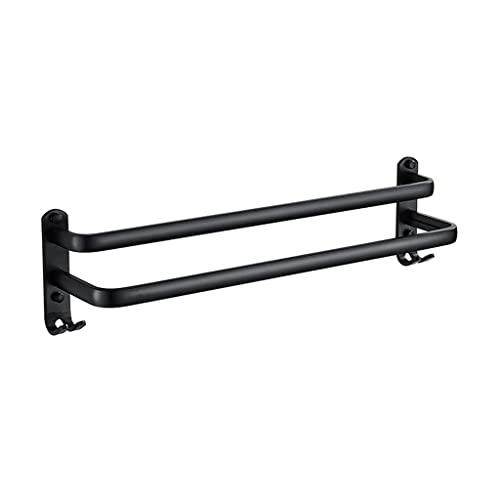 Rail de serviette double couche antirouille pour éliminer l'humidité du linge