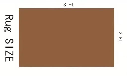 Tapete Área 2'x3' Hockey Hielo Antideslizante Suave miniatura 2