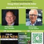 『The Reinventionists: Doug Olson & David Adler on Personal & Publishing Evolutions』のカバーアート