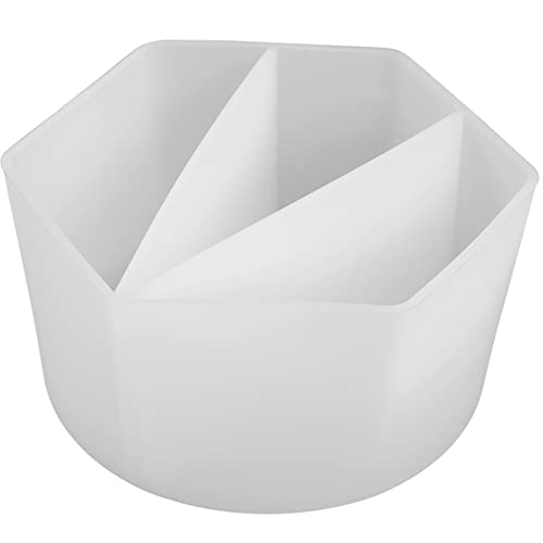 TEHAUX Silicone Split Cup Paint Pouring Cup Reusable Resin Mixing Cups Pigments Dividers Cup for Acrylic Paint Resin Pouring DIY Making