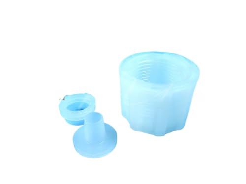 1PC Metering pump accessories, hose connector, triple piece, PVDF material (8 * 12)