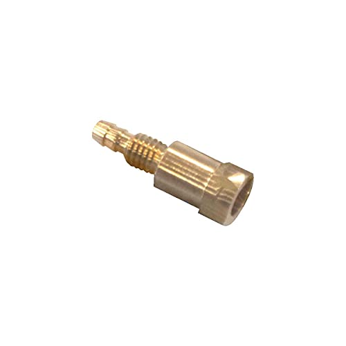Miller 272412 Rcpt, Tw Lk Brass Power/Gas Female w/Ring