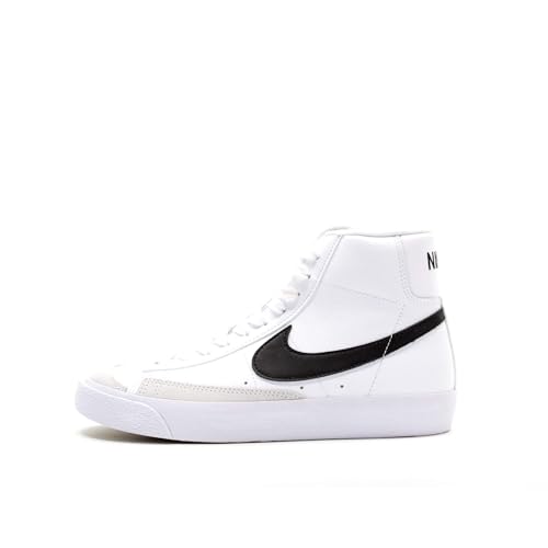 Nike Blazer Mid 77 Kids Trainers - White Black Team Orange by Nike